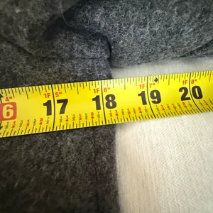 Old Navy Women's Gray Double-Breasted Wool Peacoat Jacket thumbnail 3