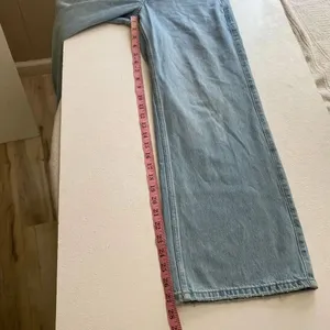 Hollister Low Rise Baggy Jeans W26 Short Light Wash Y2K Wide Leg thumbnail 8