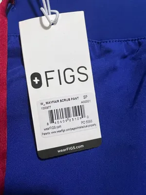 FIGS High Waisted Mayfair Skinny Tapered Scrub Pants - Small Petite thumbnail 4