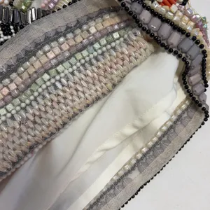 Zara Full Beaded Mini Skirt thumbnail 7