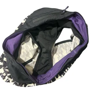 Lululemon Size 4 black, purple White Ikat 2.5” Inseam Print Run Speed up shorts thumbnail 3