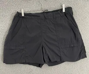 REI Co-op Trail Shorts Women L Black 5" Outdoor Hiking thumbnail 1