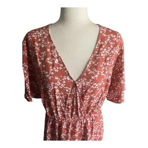 Nwt-Bloomchic-Womens Red Floral Maxi Dress-Size 18/20 thumbnail 2