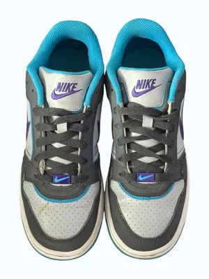 Nike Air Prestige 3 Women's Low Top Sneakers Grey Purple Swoosh Sz 8 551648-054 thumbnail 4
