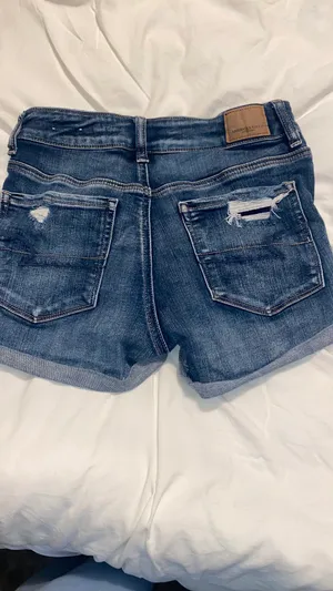 Outfitters Ripped Jean Shorts thumbnail 2