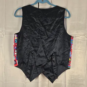 Vintage Basic Editions Womens Holiday Christmas‎ Vest Medium Red thumbnail 2