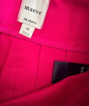 Anthropologie Maeve The Colette Bow-Waist Crop Wide-Leg Pants, Size 28 thumbnail 12