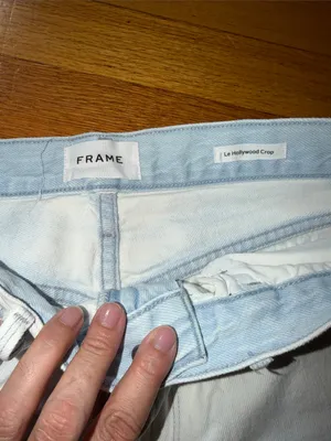 Frame Denim White Flare Jeans thumbnail 4