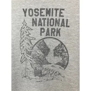 Vintage Yosemite National Park Gritty Boho Outdoor Adventure Hiking Sweatshirt thumbnail 2