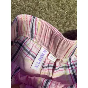 Joyspun Womens Pink Plaid Pajama Shorts Elastic‎ Waist Sleepwear XS 0-2 thumbnail 4