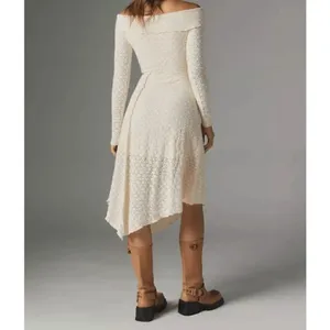 Urban Outfitters Yaya Ivory Soft Off The Shoulder Boho Dress XS NWOT thumbnail 10