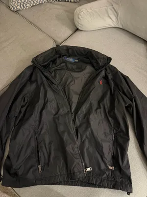 Black Polo Ralph Lauren Rain Jacket thumbnail 5