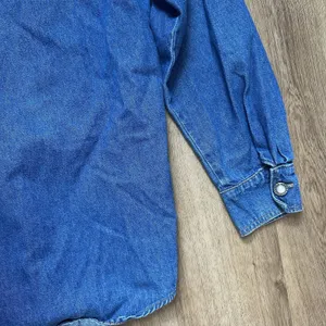 Vintage Green Field Western Decorative‎ Denim Shirt thumbnail 11