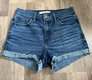 Abercrombie & Fitch W27 Frayed Denim Cutoff Shorts thumbnail 1