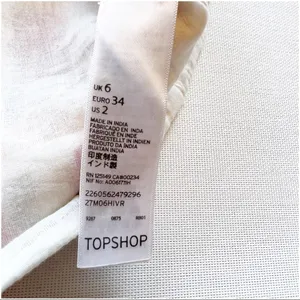 TOPSHOP Embroidered Floral Mini Pencil Skirt thumbnail 9