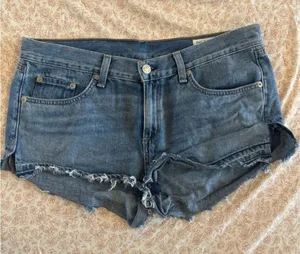 The Rag & Bone Tully Cut-Off Denim shorts thumbnail 1