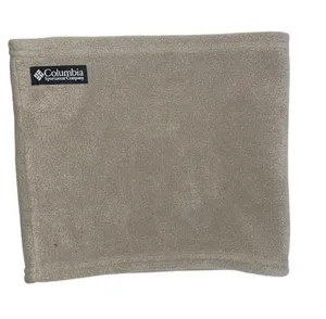 Vintage Columbia Fleece Head Band Neck Gaiter Warmer Tan One Size Unisex thumbnail 1