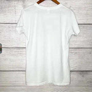 Seinfeld Assman License Plate T-Shirt Women’s Size Large White Graphic Tee thumbnail 3