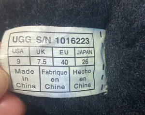 UGG Black Sherpa Lined Classic Short Boots Size 9 thumbnail 6