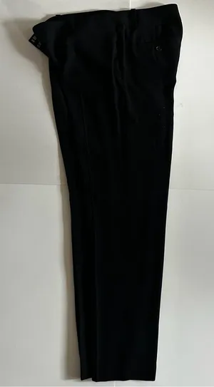 Express black semi flares dress pant with stretch thumbnail 1