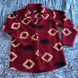 Buckle Aztec Print Shacket/coat thumbnail 1