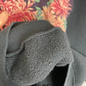 Vintage Sweatshirt Floral Applique DIY Size Large Women Unisex‎ Twee 90s Jerzees thumbnail 10