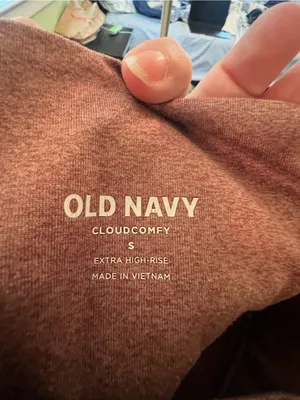 Old Navy Women’s Size Small Cloud Comfy Extra High‎ Rise Legging Warm Taupe 7/8 thumbnail 10