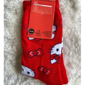 Sanrio Hello Kitty Red Crew Socks Mid Calf Size 5-10 Valentine's NEW Sanrio thumbnail 3