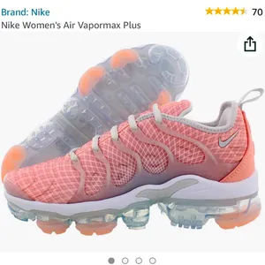 Nike air vapormax plus women’s size 7.5 thumbnail 2