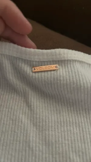 volcom white cinch front top thumbnail 4