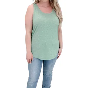 Michelle Mae Tiffany tank Light sage green Large thumbnail 8