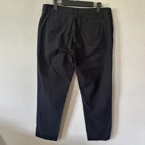 Patagonia‎ Organic Cotton Blend Chino Pants Black Straight Leg Womens 8 thumbnail 3