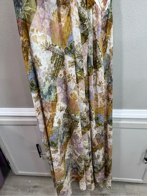 NWT Avec Les Filles Paisley Maxi Dress thumbnail 11