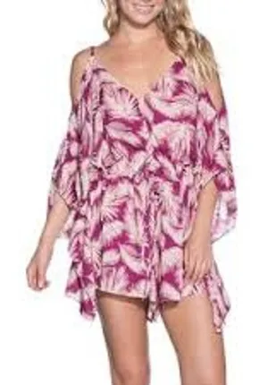 MAAJI Palms Romper from REVOLVE Size Medium M BEACH VACATION RESORT WEAR thumbnail 1
