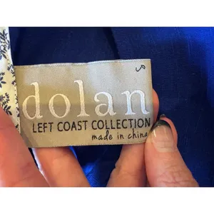 Anthropologie Dolan Left Coast Dress Women Small Blue High Low Tunic Preppy‎ thumbnail 7