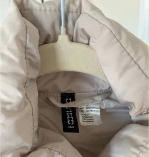 Divided Light Beige Puffer Jacket thumbnail 5