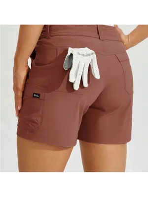 Everyday Women's Cargo Shorts in Rust Brown Size 6 thumbnail 6