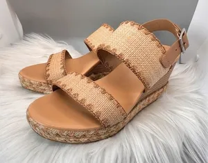 DV Dolce Vita Enchant Wedge Sandals Women’s Size 8 thumbnail 1