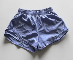 Nike Dri-FIT Womens Running Shorts Lavender Purple Mesh‎ Athletic Size S thumbnail 1