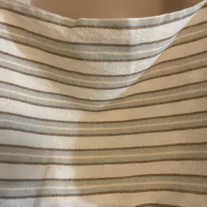 Lulu's Cream‎ and Tan Striped Crop Top thumbnail 4