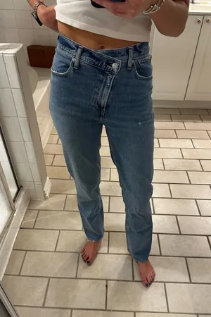 Abercrombie The 90s Straight High-Rise thumbnail 1