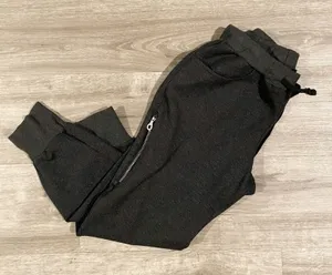Doctor.M Black Smiley Face Zip Jogger Sweatpants Women’s XS thumbnail 1