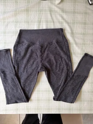 Alo High-Waist Heathered Gray Leggings thumbnail 5