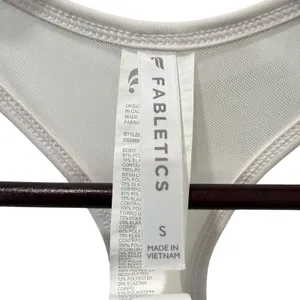 Fabletics Dress Womens Small White Tank Pleated Tennis Skater Racerback Athletic thumbnail 10