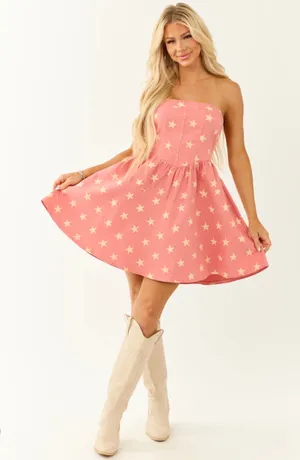 Strapless mini dress Multiple thumbnail 1