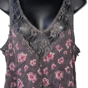Free People floral lace camisole tank top thumbnail 4