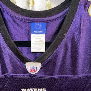 Reebok NFL Ravens McNair jersey women’s purple football jersey size S thumbnail 2