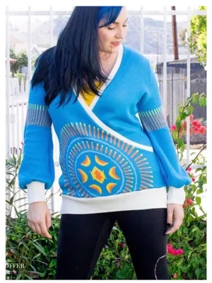 Elhoffer padme sweater Blue thumbnail 1