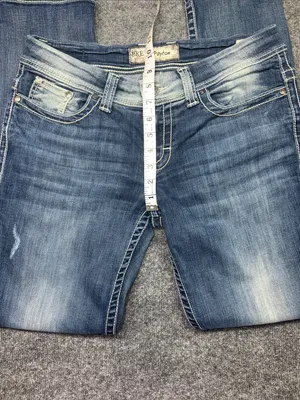 BKE Payton Ankle Skinny Mid-Rise Women's Faded Blue Jeans thumbnail 6