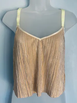 Victoria's Secret Tank Top Gold Small thumbnail 1